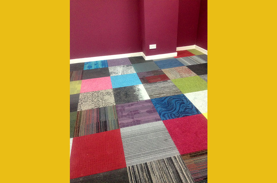 Bootle Strand - Management Centre Staff Room Carpet Detail